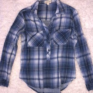 Blue flannel
